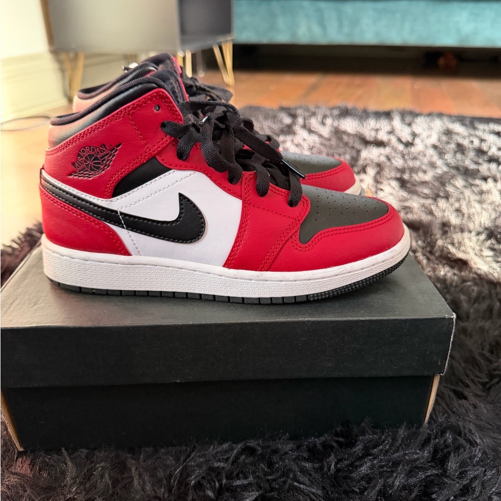 Nike Red and Black Sneakers